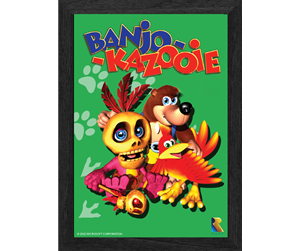 Reklameartikler - Pixel Frames - Plax Banjo-Kazooie - Bilde - 849172014466