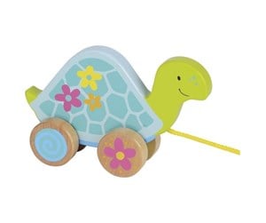 Babyleker - Goki Susibelle Wooden Draft Animal Turtle - 54914