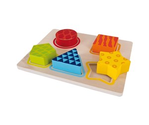 Babyleker - Eichhorn Color Wooden Shape Puzzle - 100002256