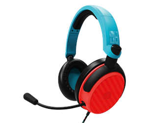 Hodetelefoner - STEALTH C6-100 Gaming Headset (Multi Format) - Neon Blue/Red - 5055269712183