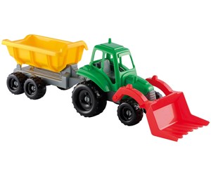 Babyleker - Ecoiffier Tractor with trailer - 327