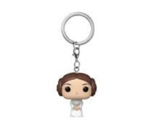 Reklameartikler - Funko! - STAR WARS POP! KEYCHAIN PRINCESS LEIA - Figur - 0889698530507