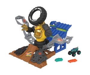 Bilbane - Hot Wheels Monster Trucks Arena Smashers MEGA-Wrex vs. Crushzilla Takedown Playset - HPN71