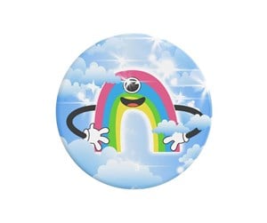 Mobil - Andre tilbehør - PopSockets PopGrip Standard Happy Rainbow - 806579