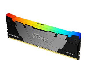 RAM - Kingston Fury Renegade RGB DDR4-3200 C16 SC - 8GB - KF432C16RB2A/8