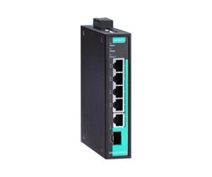 Switch/splitter - Moxa EDS-G205-1GTXSFP - switch - 5 ports - unmanaged - EDS-G205-1GTXSFP