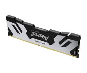 RAM - Kingston FURY Renegade DDR5-7200 - 24GB - CL38 - Single Channel (1 pcs) - Intel XMP - Svart - KF572C38RS-24