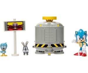 Figurer - Jakks Sonic the Hedgehog 6.35cm Diorama Set Level Clear - 418864