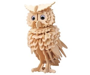 Byggesett - Eureka Gepetto's Workshop Wooden Construction Kit 3D - Owl - 52473170