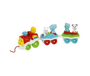 Babyleker - Clementoni Baby Animal Train Interactive 3in1 - 17848