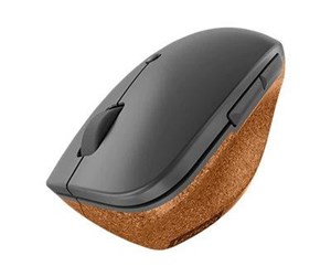 Mus - Lenovo Go - mouse - 2.4 GHz - grey cork - Mus - Blue optical - 6 - Brun - GY51C33980