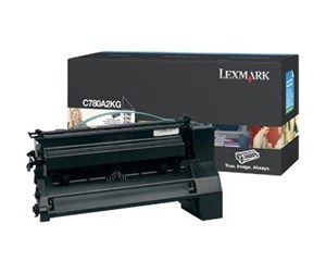 Printertilbehør blekk/toner - Lexmark - black - original - toner cartridge - LCCP - Laser toner Svart - C780A2KG