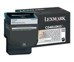 Printertilbehør blekk/toner - Lexmark - Extra High Yield - black - original - toner cartridge - LCCP - Laser toner Svart - C546U2KG