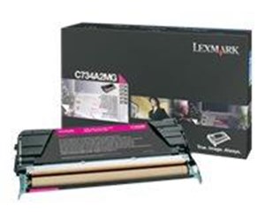 Printertilbehør blekk/toner - Lexmark - High Yield - magenta - original - toner cartridge - LCCP - Laser toner Rød - C736H2MG