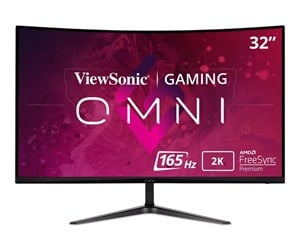 Skjerm - 32" ViewSonic OMNI Gaming VX3218C-2K - LED monitor - curved - QHD - 32" - VX3218C-2K