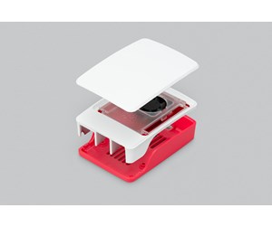 Kabinett - Raspberry Pi 5 Case - Red/White - Kabinett - Raspberry Pi - Hvit - SC1159