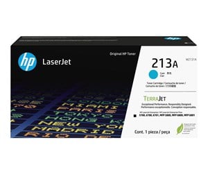 Printertilbehør blekk/toner - HP 213A / W2131A - Cyan Toner - Laser toner Blå - W2131A