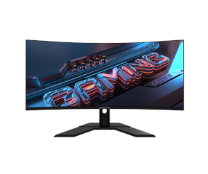 Skjerm - 34" GIGABYTE GS34WQC - 3440x1440 (WQHD) | 120Hz | VA | Curved - GS34WQC