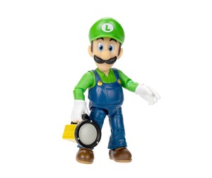 Figurer - Jakks Super Mario Movie - 13cm Figure - Luigi - 417174