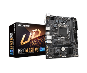 Hovedkort - GIGABYTE H510M S2H V3 Hovedkort - Intel H510 - Intel LGA1200 socket - DDR4 RAM - Micro-ATX - H510M S2H V3