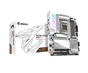 Hovedkort - GIGABYTE X670E AORUS PRO X Hovedkort - AMD X670E - AMD AM5 socket - DDR5 RAM - ATX - X670E AORUS PRO X