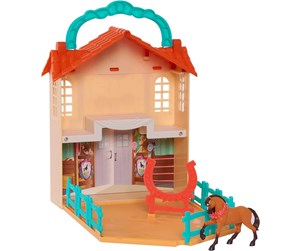 Figurer - Just Play DreamWorks Spirit Riding Free Riding Academy Stow N’ Go - 39395