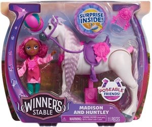 Dukker, Bamser & Utstyr - Just Play Winner's Stable Doll and Horse Madison and Huntley - 8056379119616