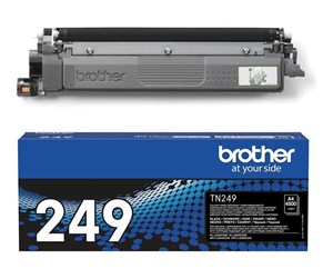 Printertilbehør blekk/toner - Brother TN-249BK - Super High Yield - black - original - toner cartridge - Laser toner Svart - TN249BK