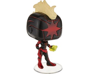 Reklameartikler - Funko! - Marvel: Marvel (Dark Captain Marvel) POP! Vinyl 9.5cm - Figur - 0889698489027