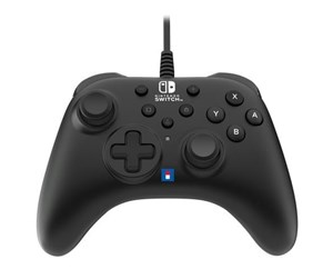 Spill - Tilbehør - HORI PAD Turbo (Black) - Controller - Nintendo Switch - NSW-457U