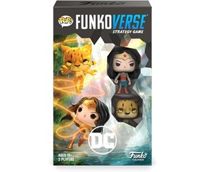 Brettspill & Puslespill - Funko! Funkoverse: Strategy Game (DC Comics - Wonder Woman 2PK) POP! - 0889698458931