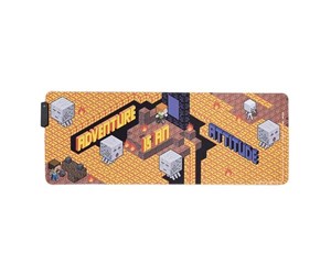 Musematte & Tilbehør  - Paladone Minecraft Light Up Desk Mat - PP11395MCF