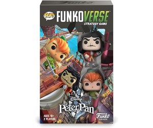 Brettspill & Puslespill - Funko! Funkoverse: Strategy Game (Disney - Peter Pan 2PK) POP! - 0889698608633