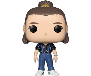 Reklameartikler - Funko! - TV: Stranger Things (Eleven w/ Dungarees) POP! 9.5cm - Figur - 0889698409544