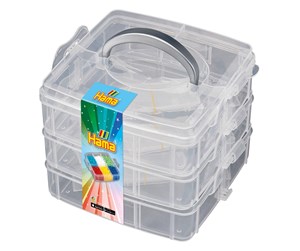 Kreative leker - Hama Ironing Beads Storage Box Small with 3 Drawers - 6700