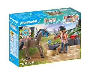 Playmobil - Playmobil - Isabella & Lioness med vaskeplass - 71357