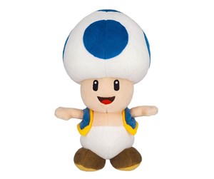 Reklameartikler - 1UP Distribution - Super Mario: Toad Blue - Bamser & kosedyr - PELNIN-SM-TOABLEU20