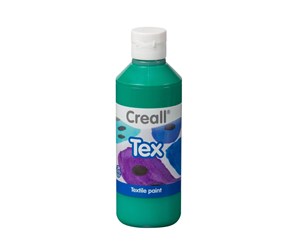 Kreative leker - Creall Textile Paint Green 250ml - 24029