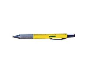 Gadget - Mikamax 6 IN 1 MULTITOOL PEN YELLOW - 8719481350598