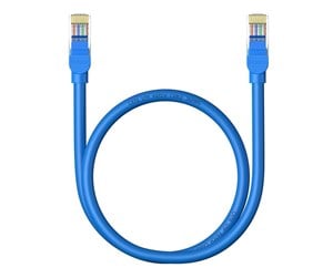 Nettverkskabel - Baseus Round Cable Ethernet RJ45 Cat.6 0.5m (blue) - Blå - 0.5 meter - B00133204311-00