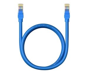 Nettverkskabel - Round Cable Baseus Ethernet RJ45 Cat.6 1m (blue) - B00133204311-01