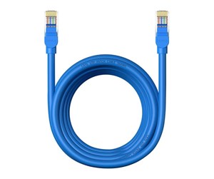 Nettverkskabel - Round Cable Baseus Ethernet RJ45 Cat.6 5m (blue) - B00133204311-04