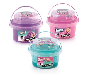 Kreative leker - Crazy Sensations Mix 'n' Match Bucket (3 Assorted) - 11003