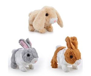 Dukker, Bamser & Utstyr - Happy Pets Teeny Weeny Bunny 3 (Assorted) - 31511154