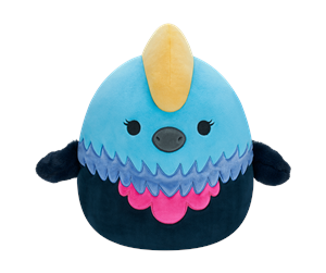 Dukker, Bamser & Utstyr - Squishmallows Plysj -  - 30 Cm Melrose Kasuar P16 - 4136P16