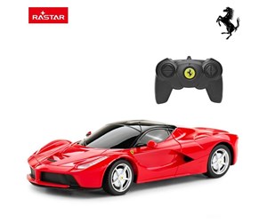 Fjernstyrt - RASTAR R/C 1:24 Ferrari LaFerrari 19 CM Red - 48900