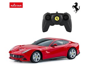 Fjernstyrt - RASTAR R/C 1:18 Ferrari F12 - 53500