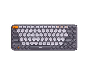 Tastatur - Baseus K01A Wireless Tri-Mode Keyboard Frosted Gray - Tastatur - Grå - B00955503833-00