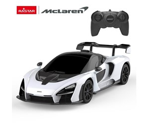 Fjernstyrt - RASTAR R/C 1:18 McLaren Senna White - 96300