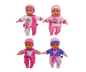 Dukker, Bamser & Utstyr - Happy Friend Lise Soft Doll 26 cm 4 variants (Assorted) - 504201